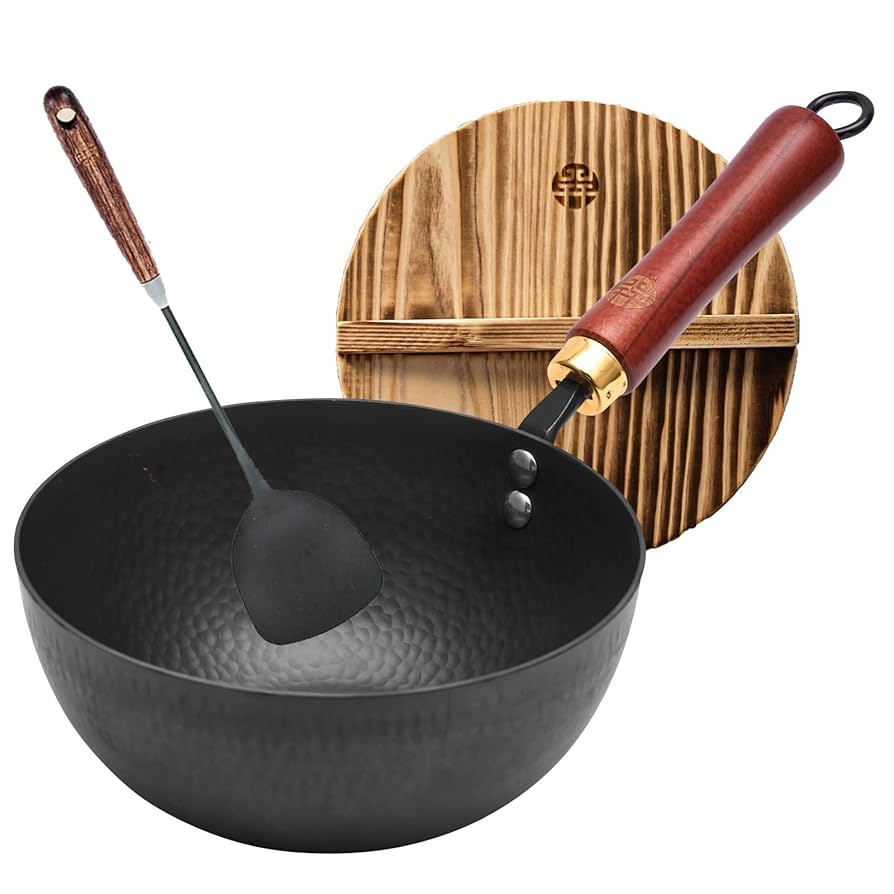 中華鍋深型(中) Amazon.co.jp: 岩鋳 Iwachu 中華鍋 深型(中) 黒 内径31.5cm 直火